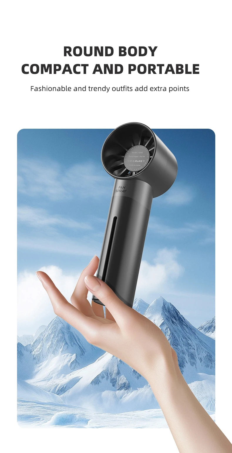 Summer Portable Humidifier Fan Mini