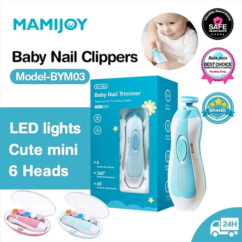 Electric baby Nail clipper LED Light Baby