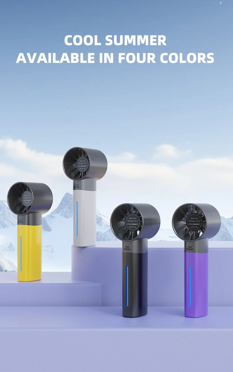 Summer Portable Humidifier Fan Mini