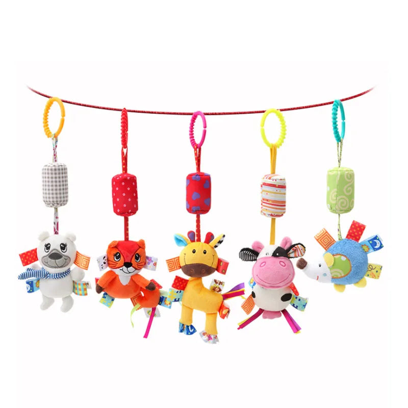 Newborn Plush Baby Rattles & Hanging Toys