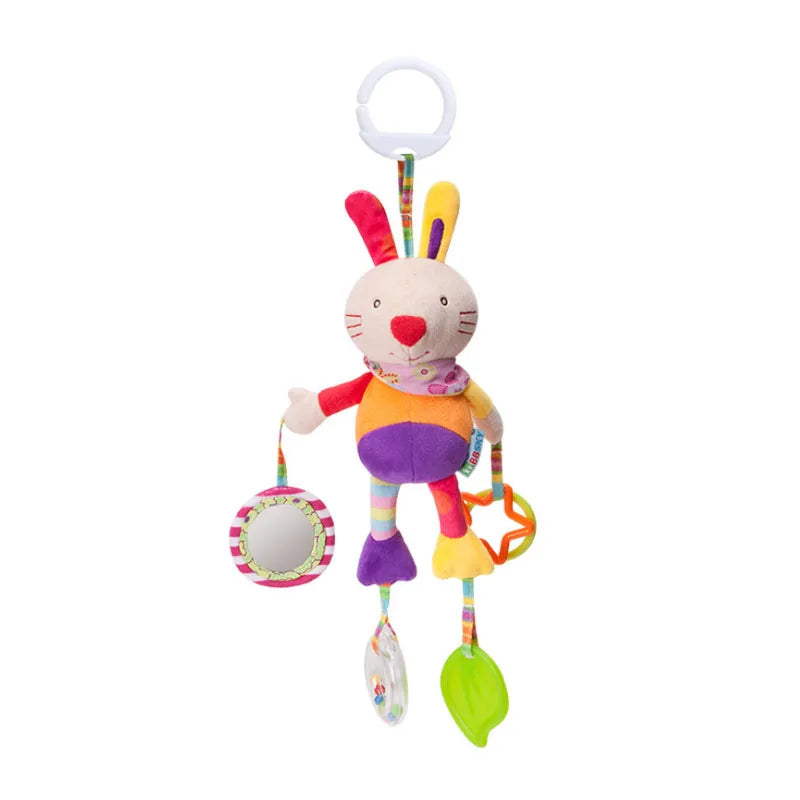 Newborn Plush Baby Rattles & Hanging Toys