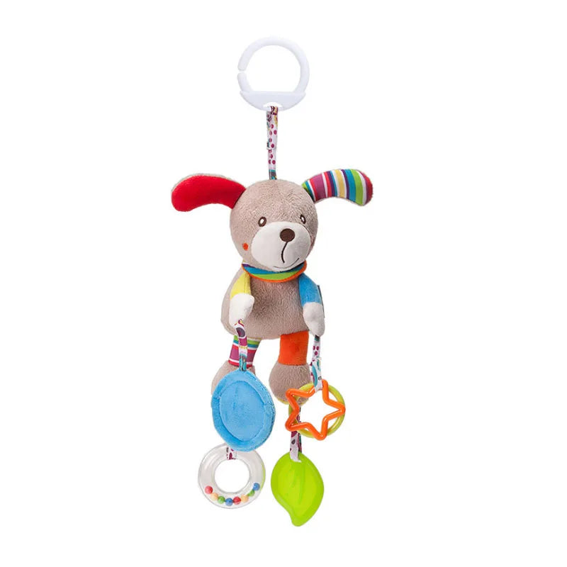 Newborn Plush Baby Rattles & Hanging Toys