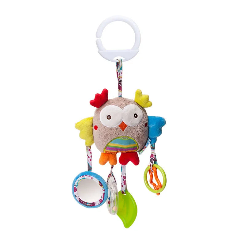 Newborn Plush Baby Rattles & Hanging Toys
