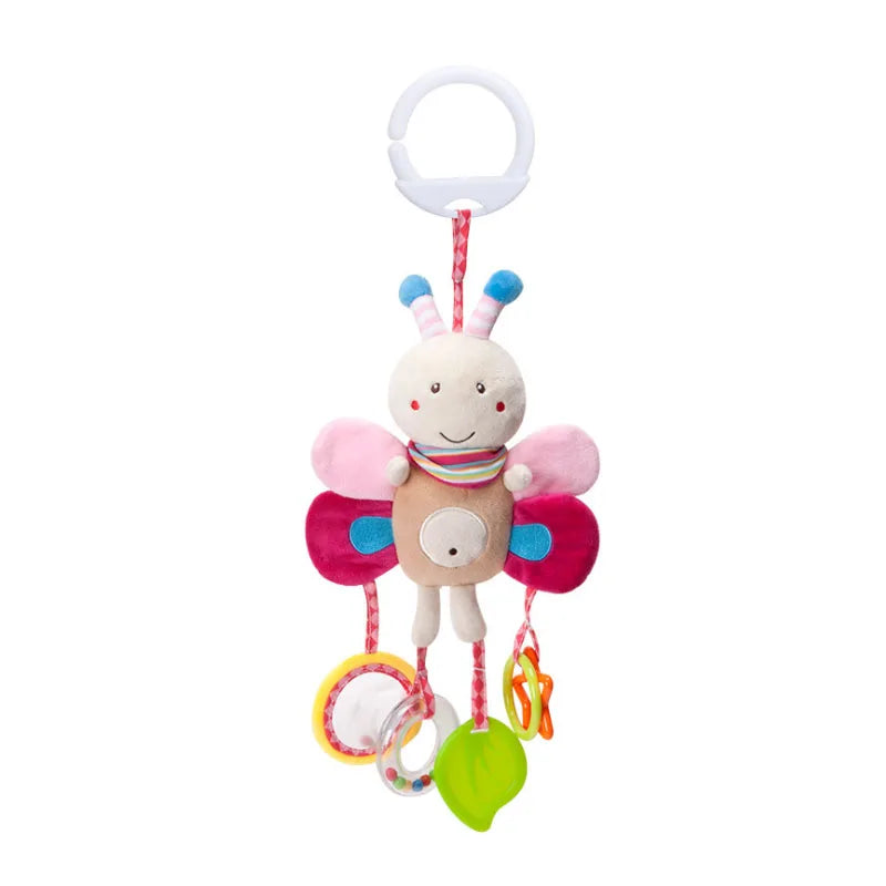 Newborn Plush Baby Rattles & Hanging Toys