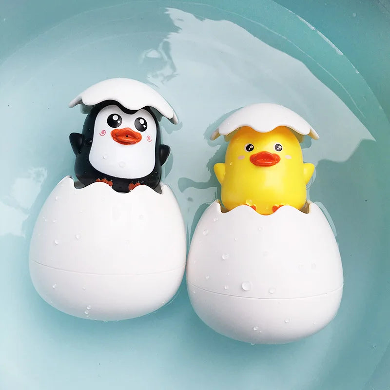 Baby Bath Toy – Duck & Penguin Water Sprinkler