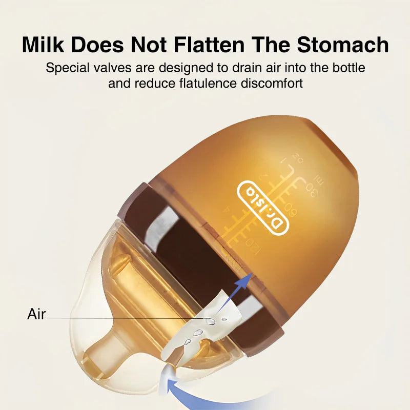 Silicone Baby Bottle – BPA Free & Antibacterial