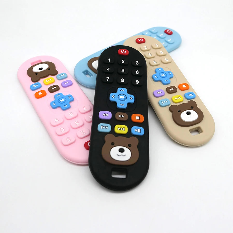 Baby Teething Remote Control Silicone Toys