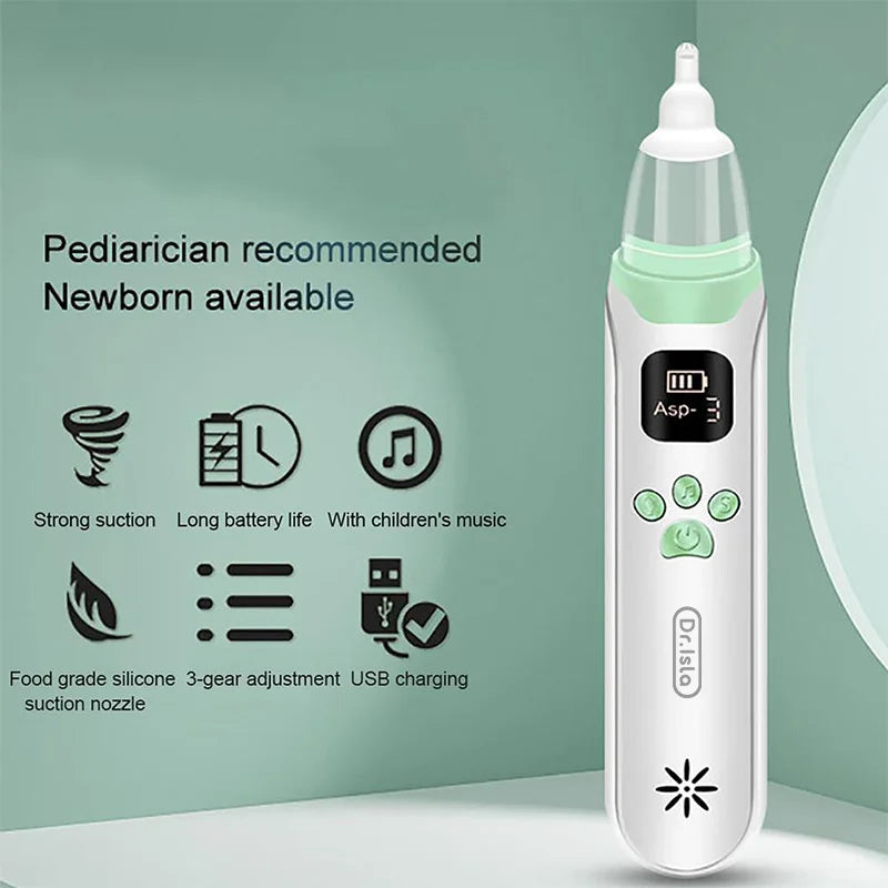 Child Nose Cleaner – Silicone & Electric