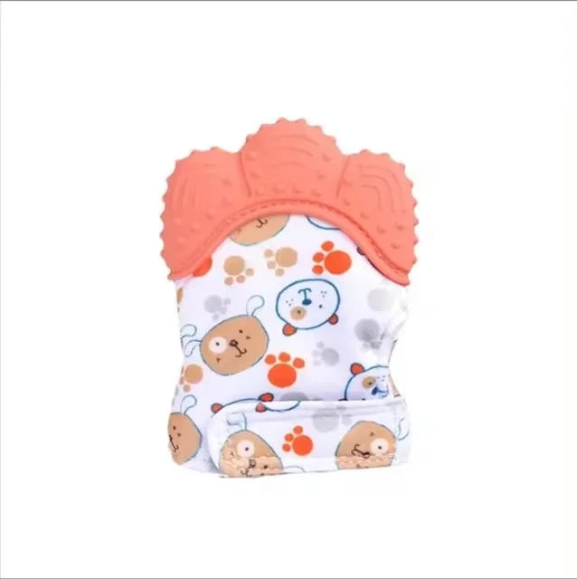Newborn Teething Mittens – Soft Silicone Soother