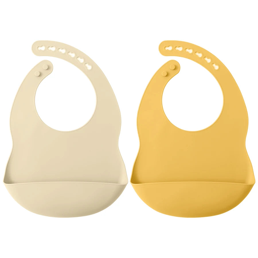 Baby Silicone Bib – Waterproof & Easy Clean