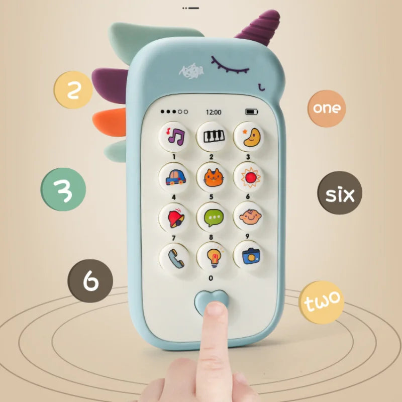 Infant Simulation Phone – Sound & Teether Toy