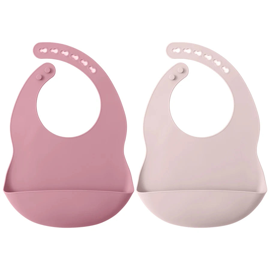 Baby Silicone Bib – Waterproof & Easy Clean