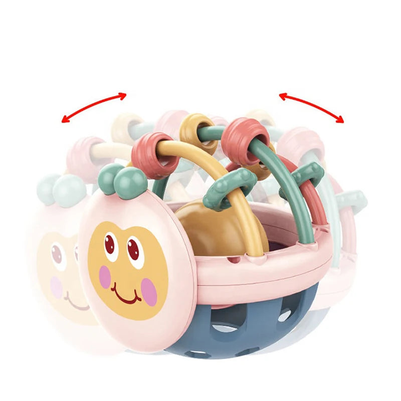 Newborn Educational Teether Rattle Ball