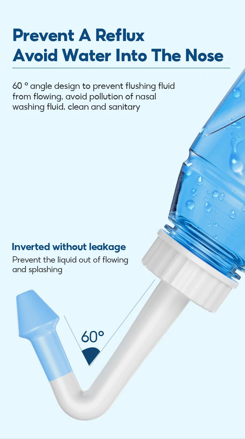 Nasal Rinse Cleanser for Adults and Children