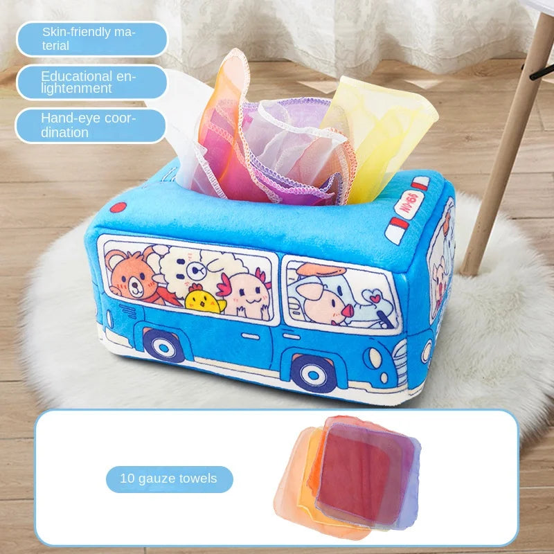Montessori Sensory Tissue Box Toy
