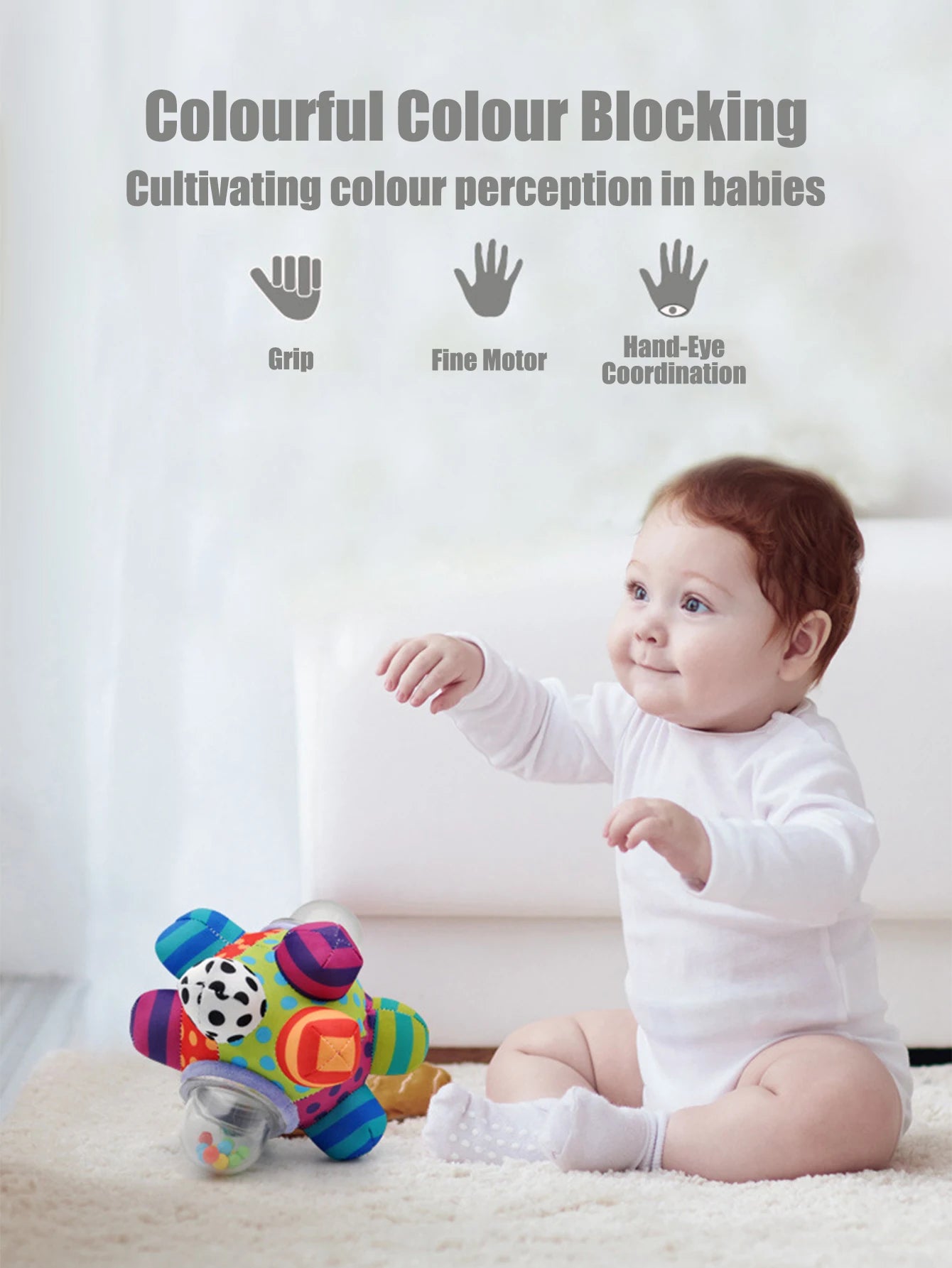 Baby Intelligence Development Rattle Ball