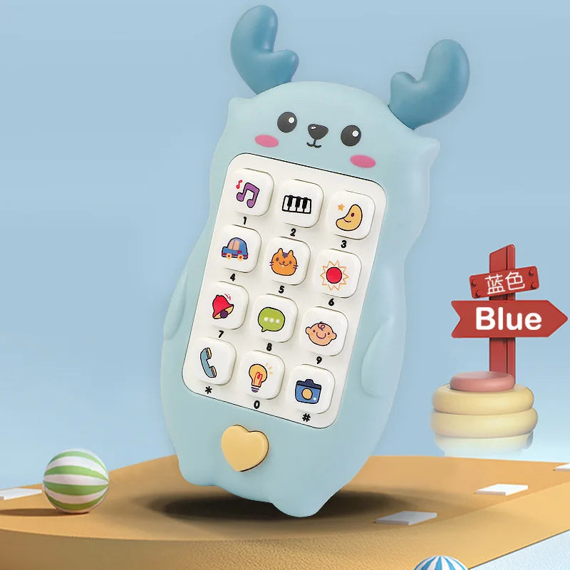Infant Simulation Phone – Sound & Teether Toy