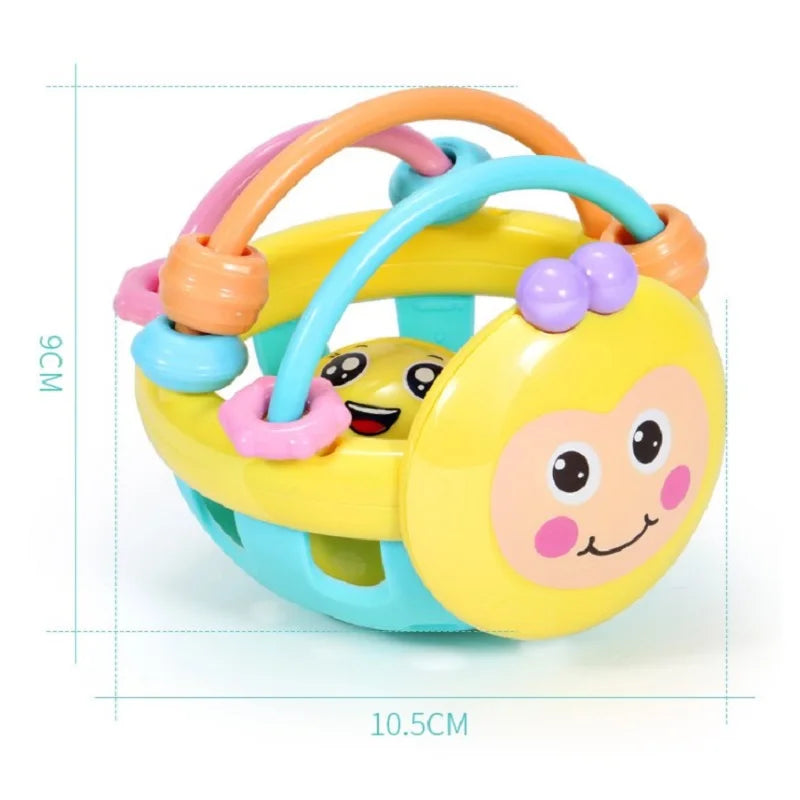 Newborn Educational Teether Rattle Ball