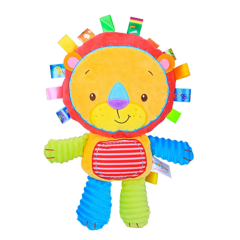 Baby Sensory Elephant Plush Toy with Rattle