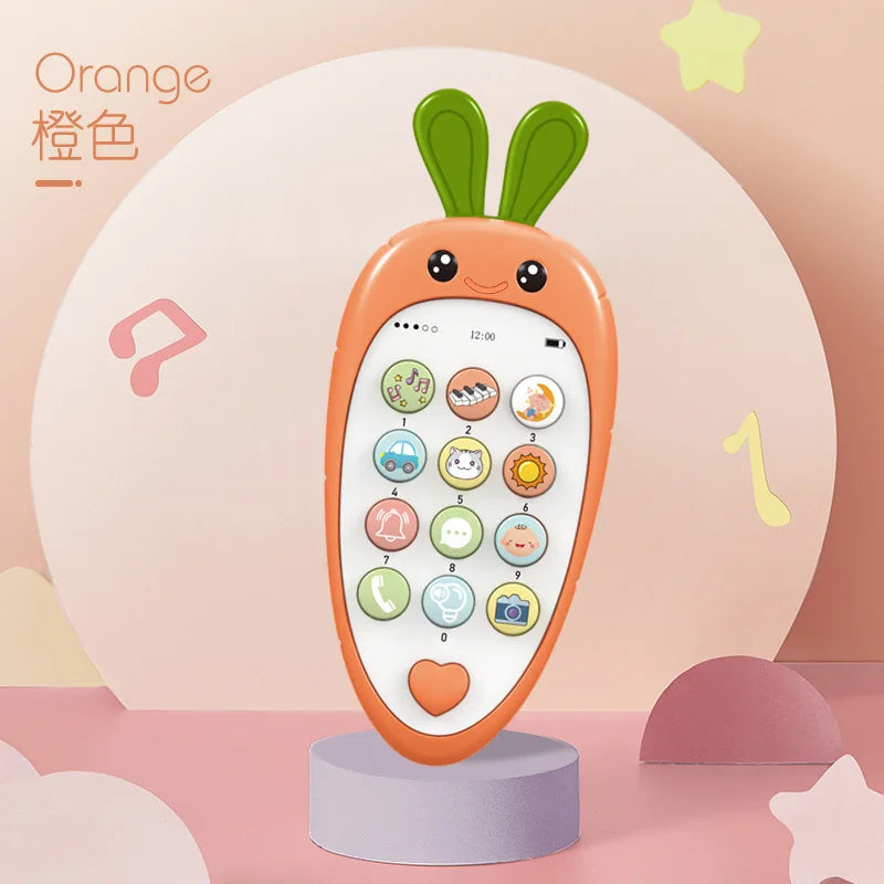 Infant Simulation Phone – Sound & Teether Toy