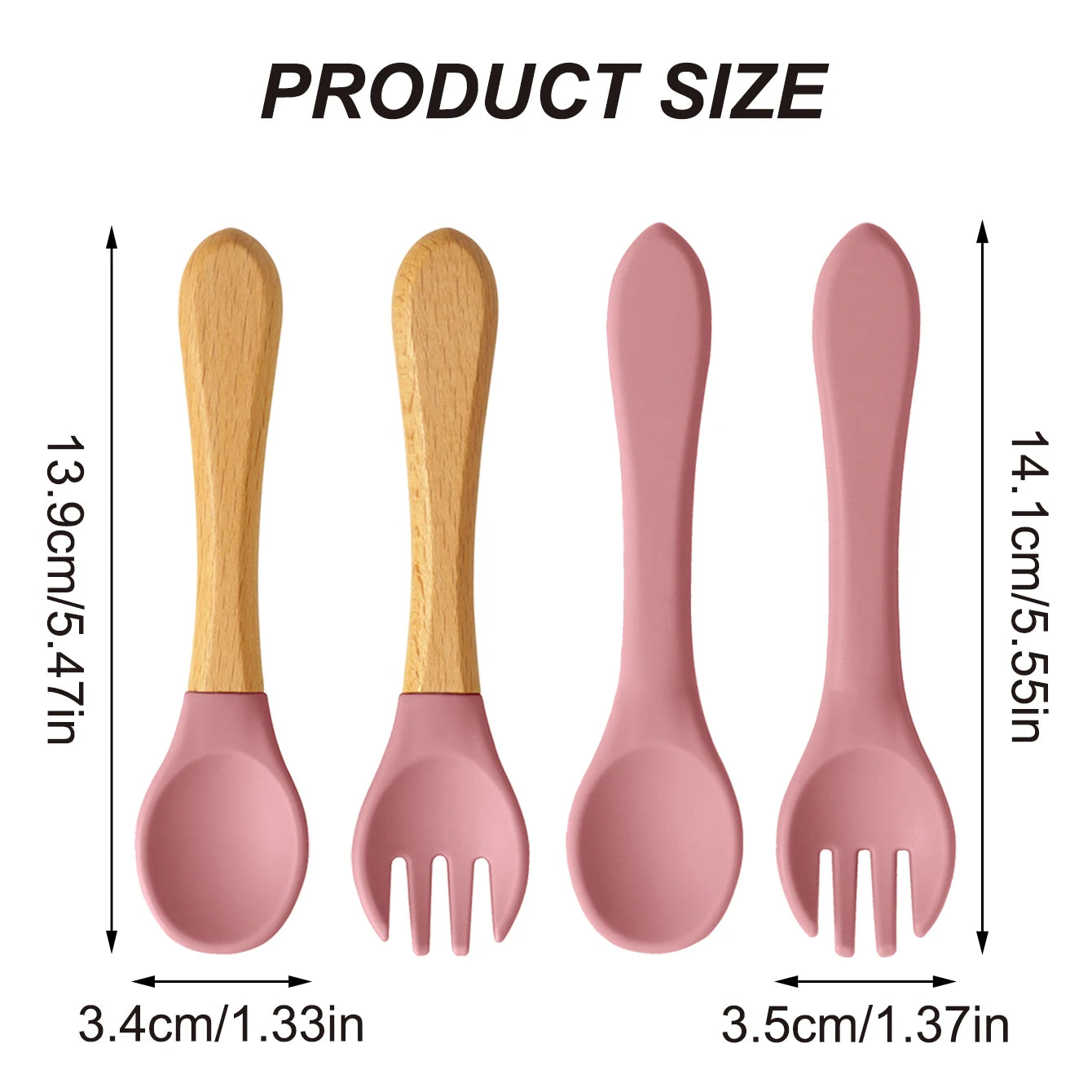 Silicone baby tableware