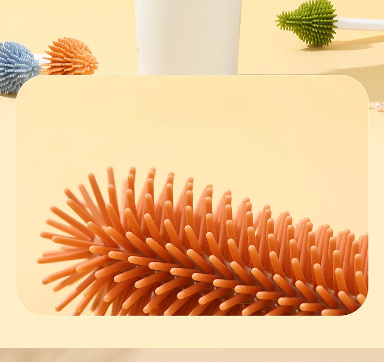 360° Silicone Baby Bottle Brush Set