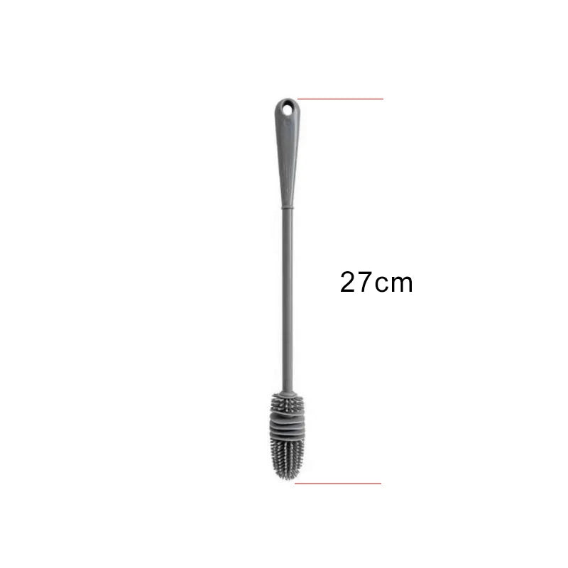 Silicone Bottle Brush Cleaner for Baby Bottles & Glassware