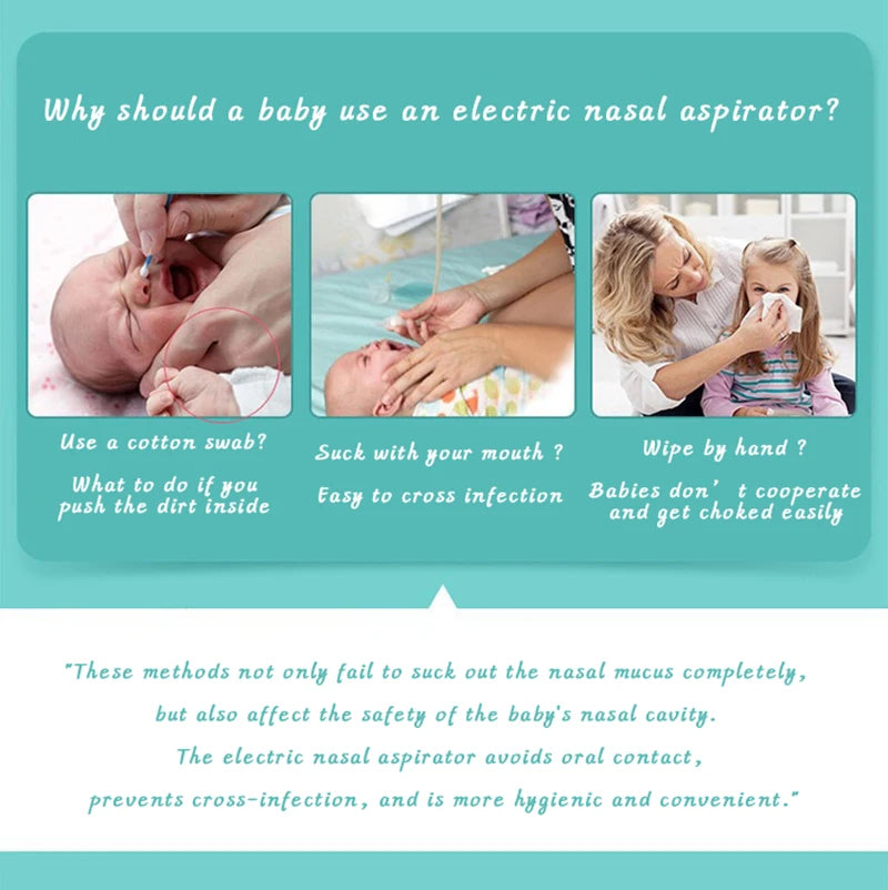 Electric Baby Aspirator Electric Nose Cleaner