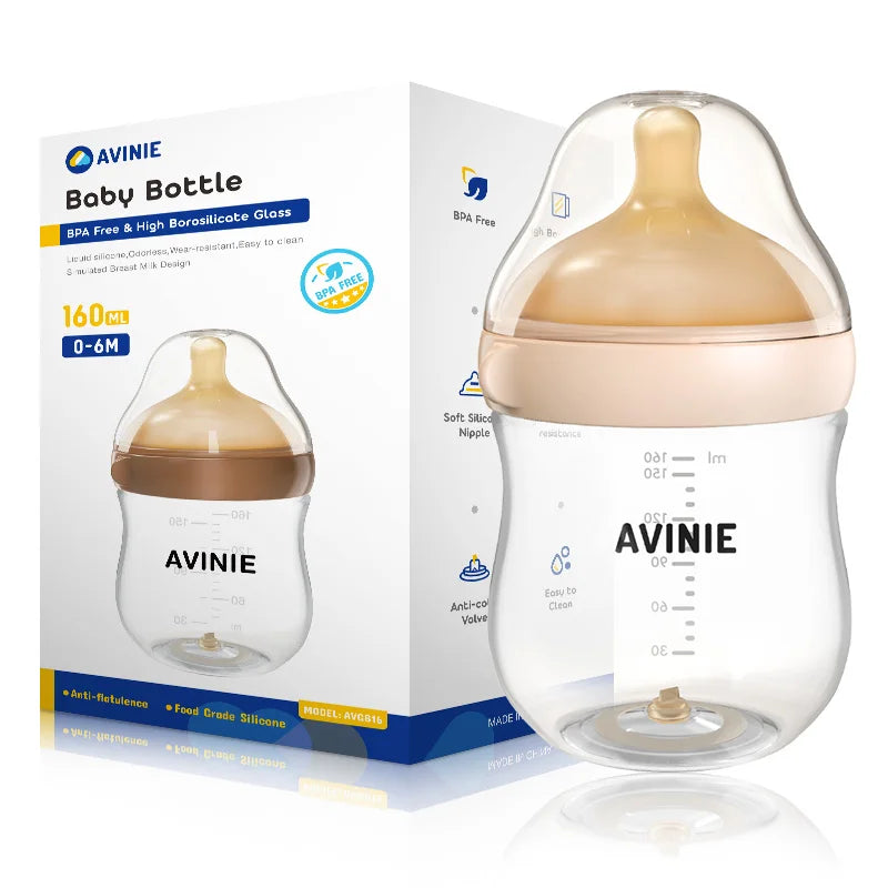Newborn Baby Bottle – Wide Neck Design