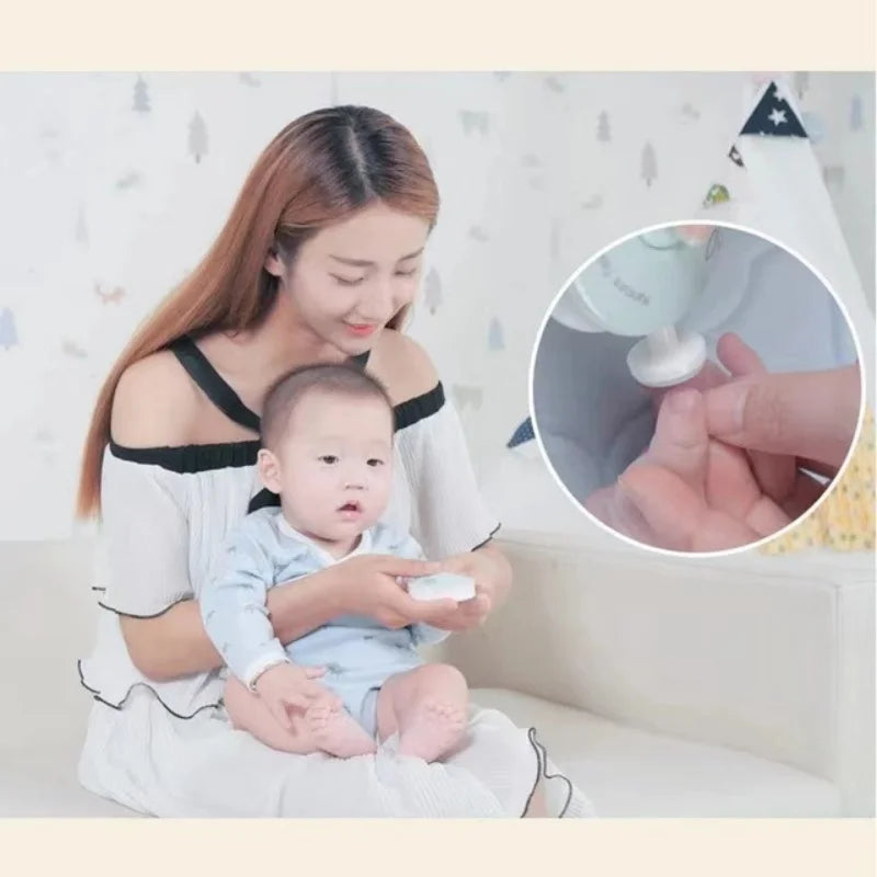 Baby Nail Clipper Set – Electric Trimmer & Polisher