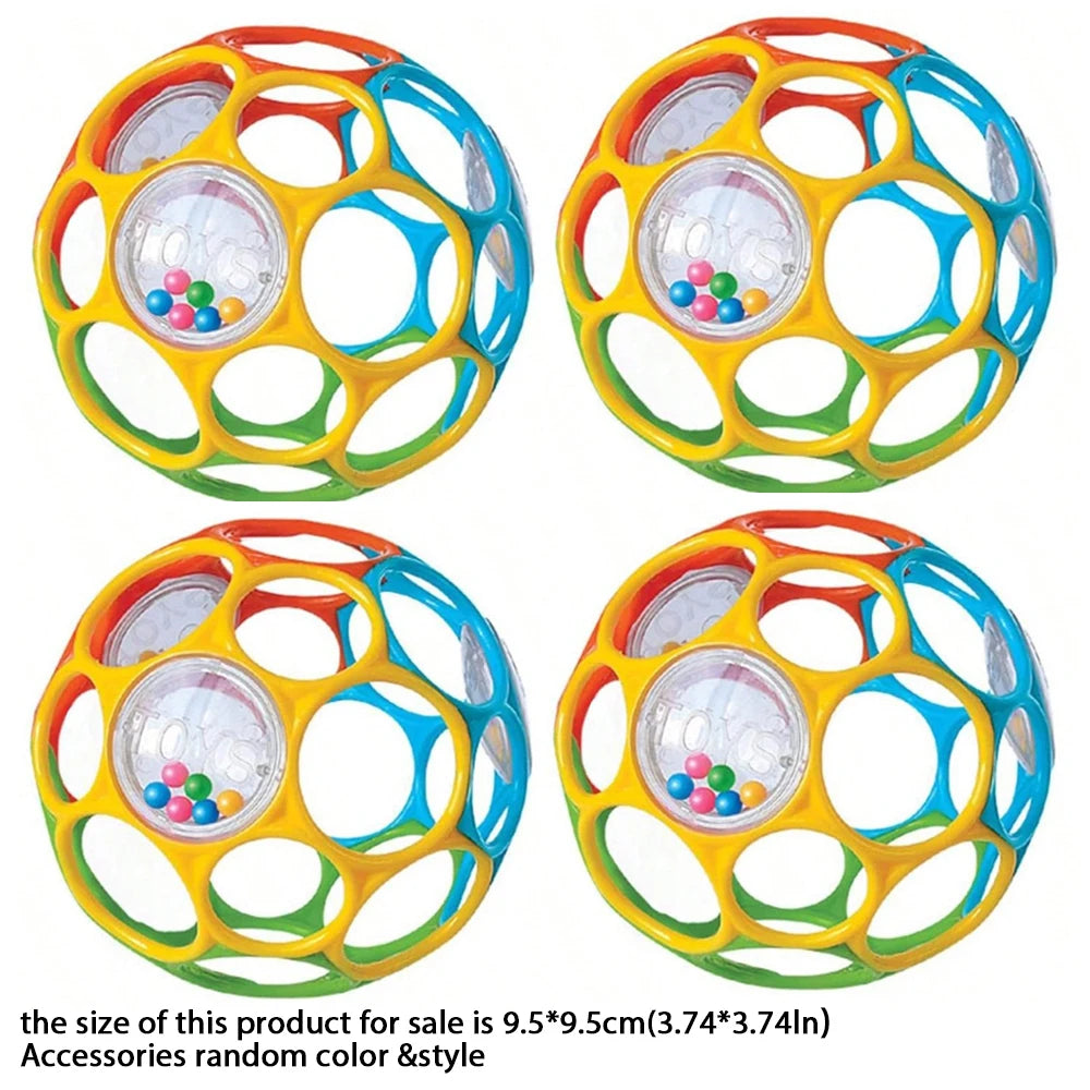 Baby Grasping Rattle Ball with Bell
