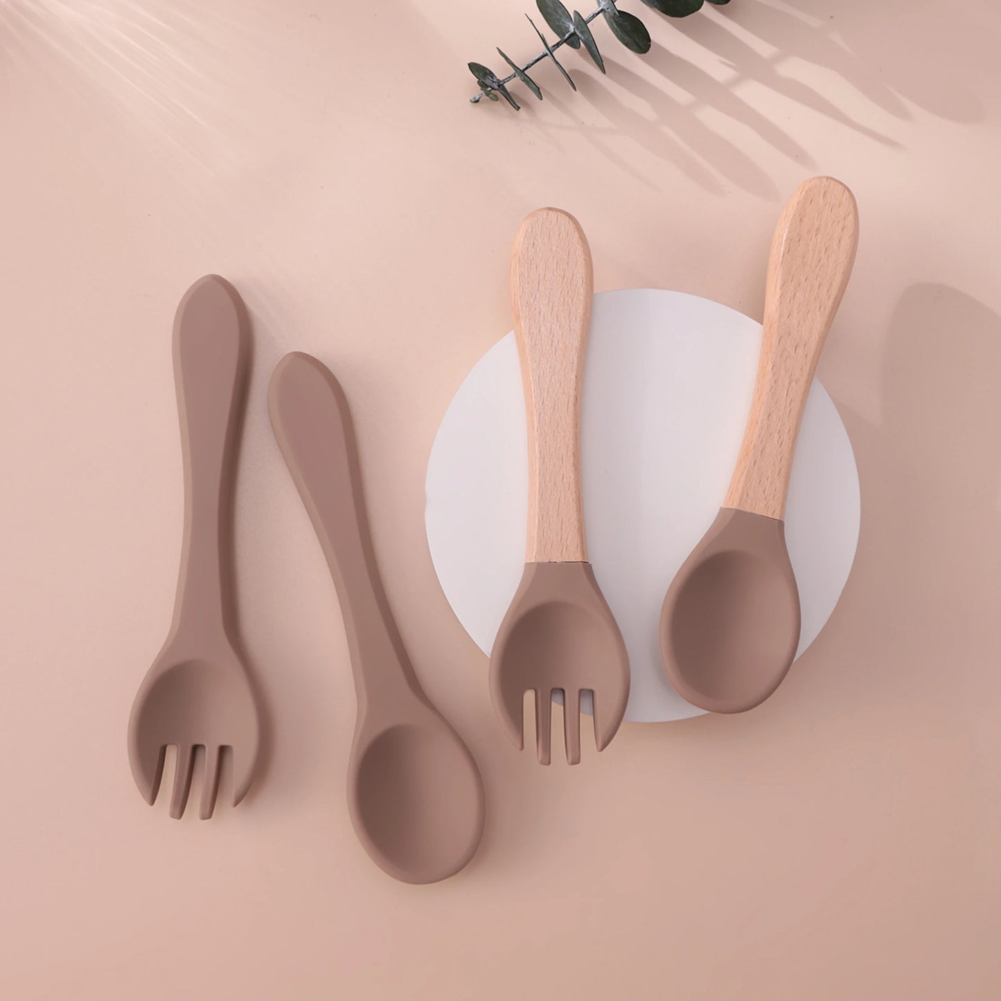 Silicone baby tableware