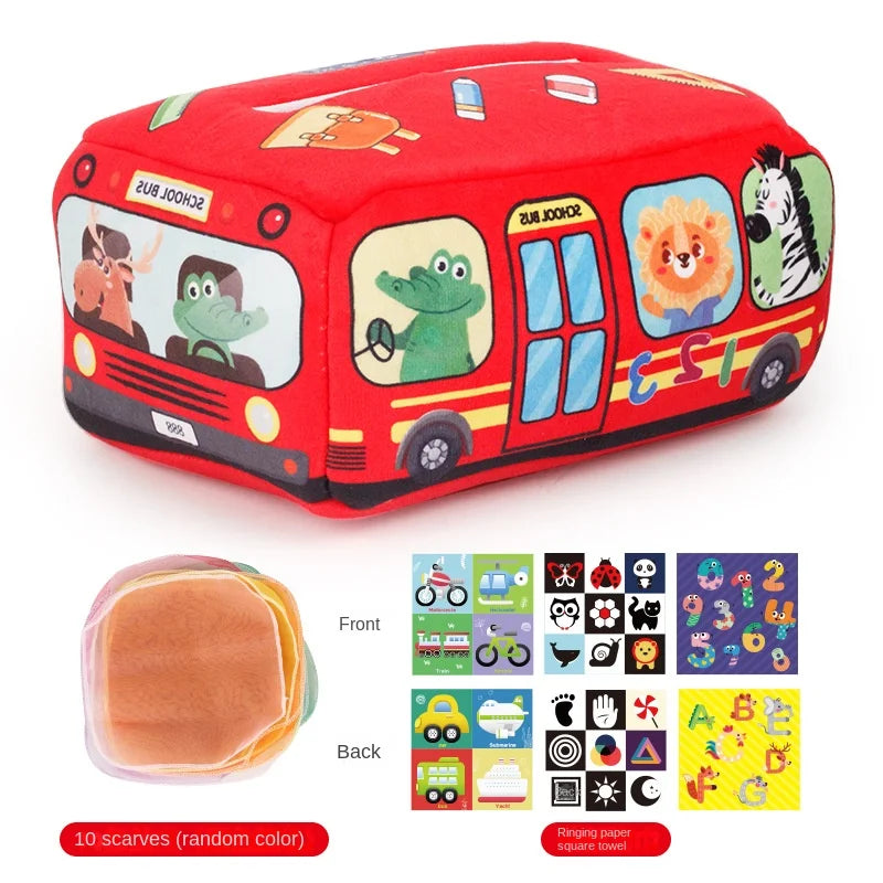 Montessori Sensory Tissue Box Toy