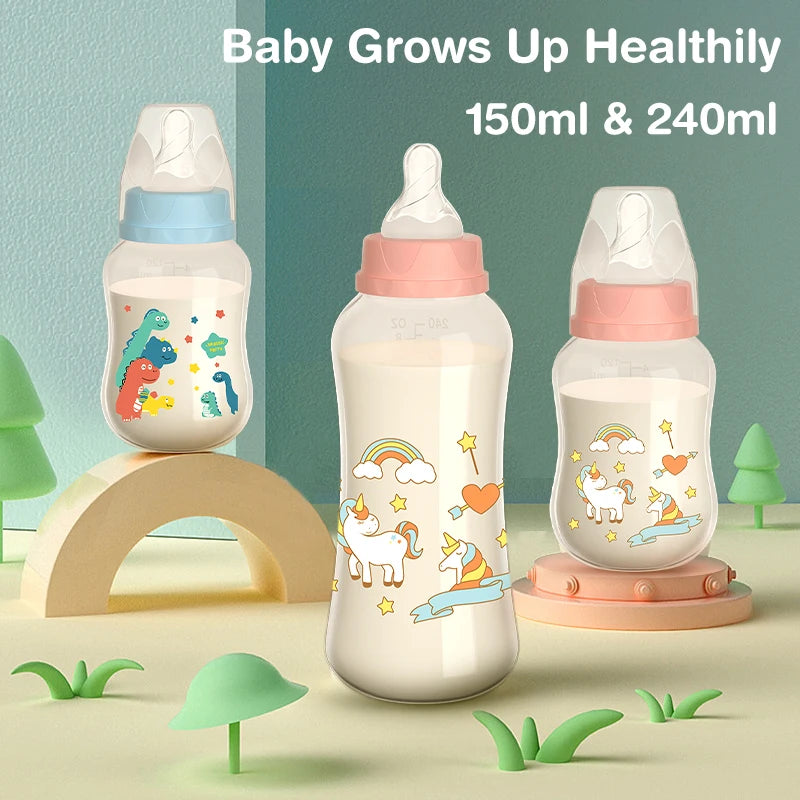 Baby Bottle with Gravity Ball & Handle
