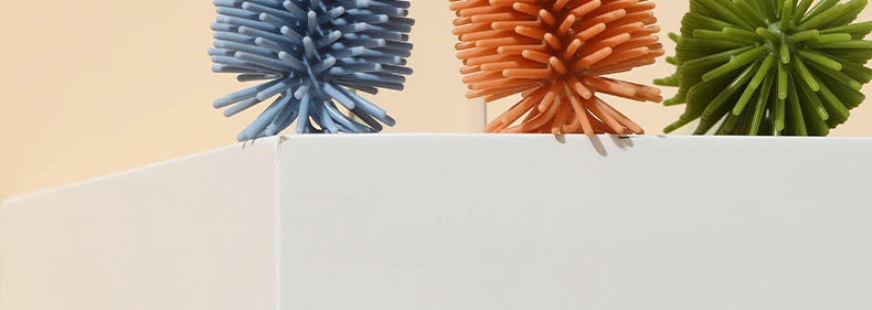 360° Silicone Baby Bottle Brush Set