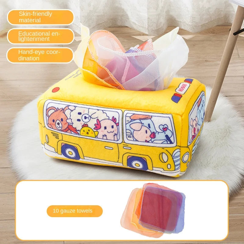 Montessori Sensory Tissue Box Toy