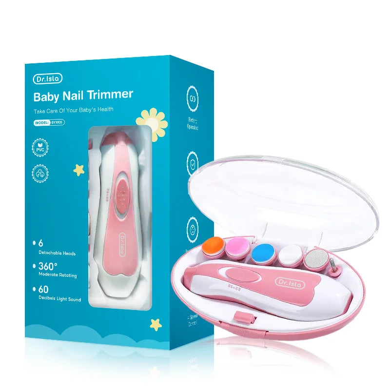 Electric baby Nail clipper LED Light Baby