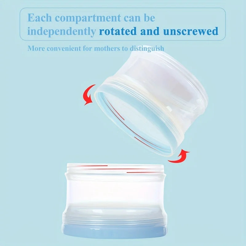 Baby Milk Powder Box Large Capacity Colorful