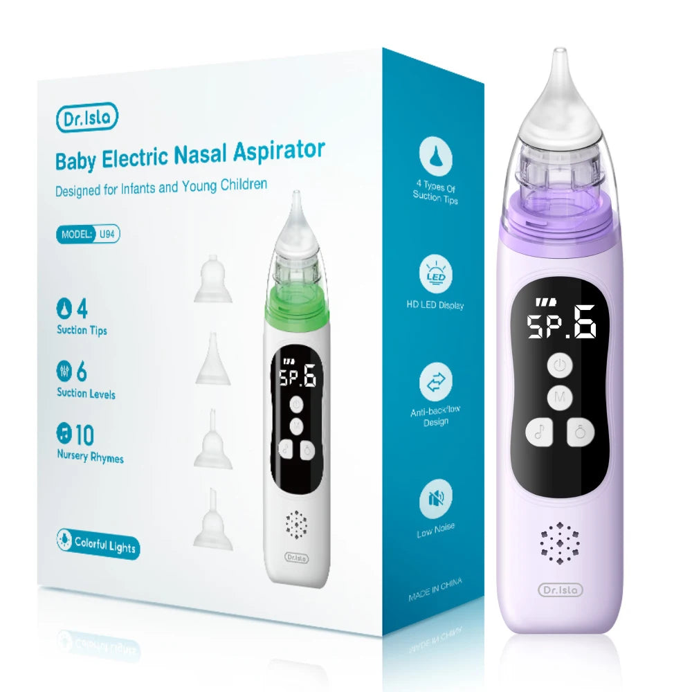 Child Nose Cleaner – Silicone & Electric