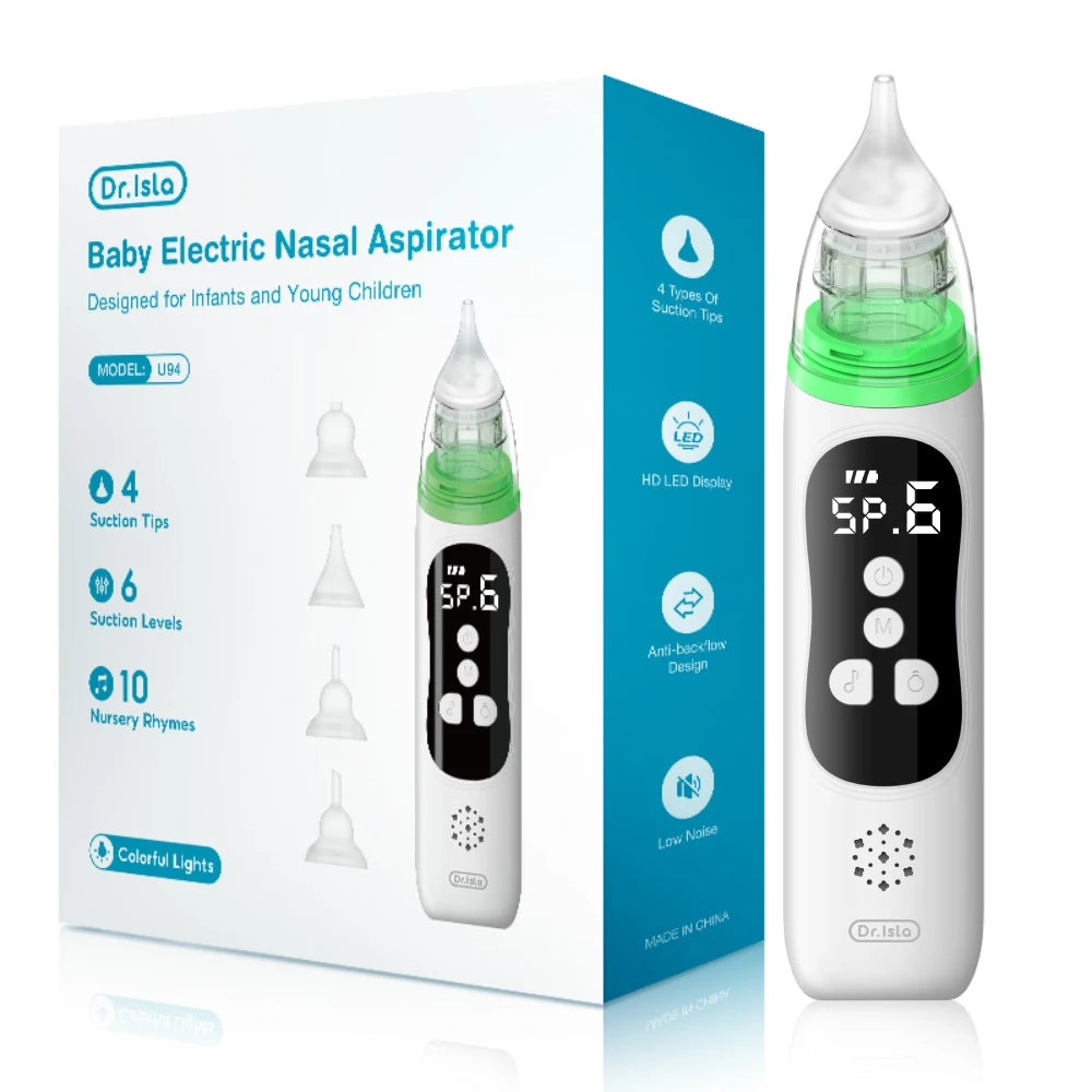 Child Nose Cleaner – Silicone & Electric