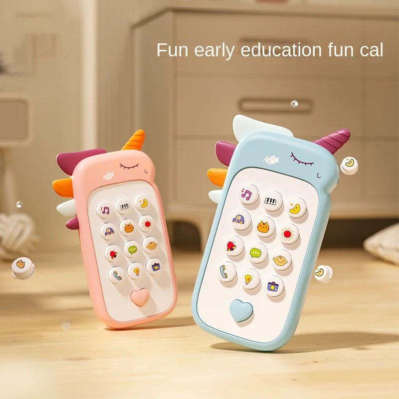Infant Simulation Phone – Sound & Teether Toy