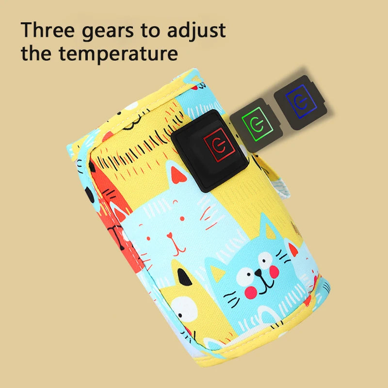 USB Baby Bottle Warmer – Portable & Insulated