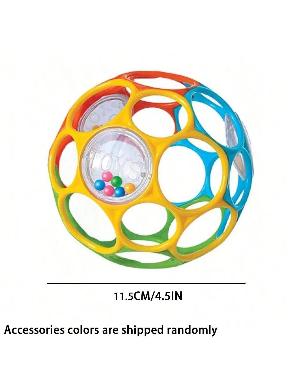 Baby Grasping Rattle Ball with Bell