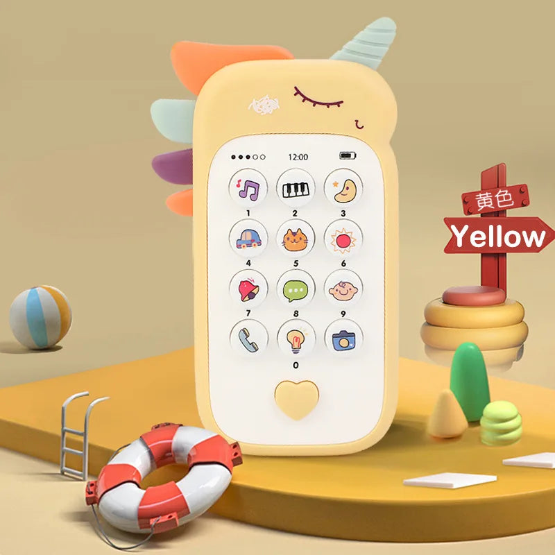 Infant Simulation Phone – Sound & Teether Toy