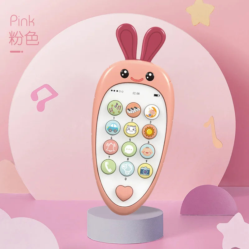 Infant Simulation Phone – Sound & Teether Toy