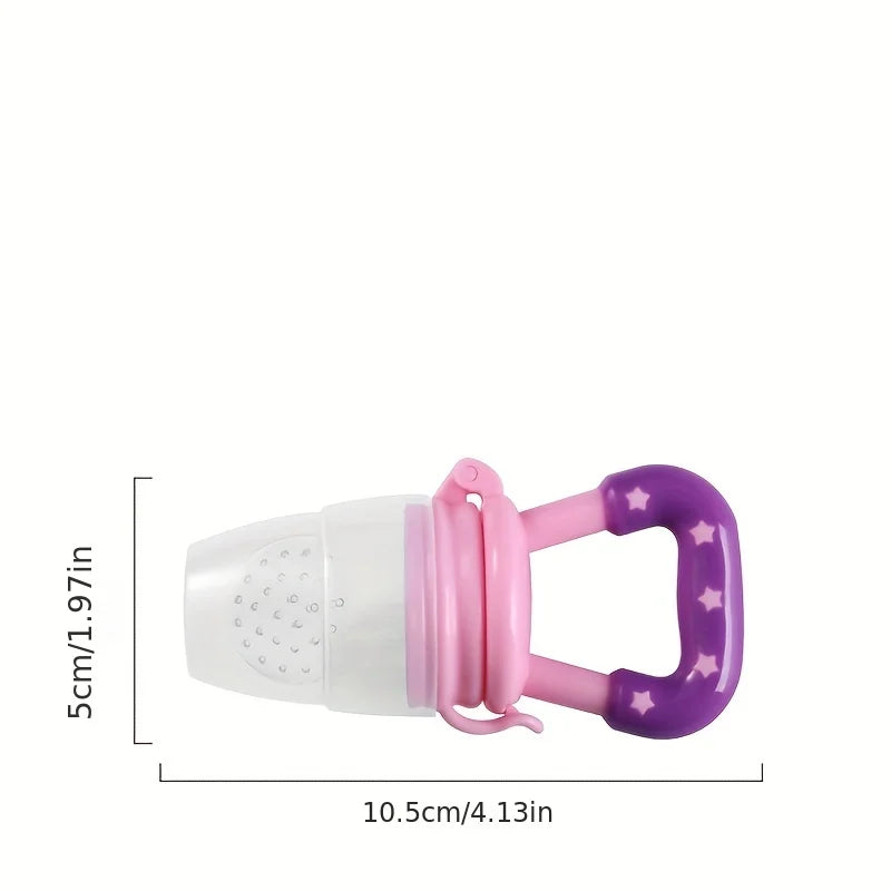 Baby Fruit Grinding Pacifier & Feeding Spoon