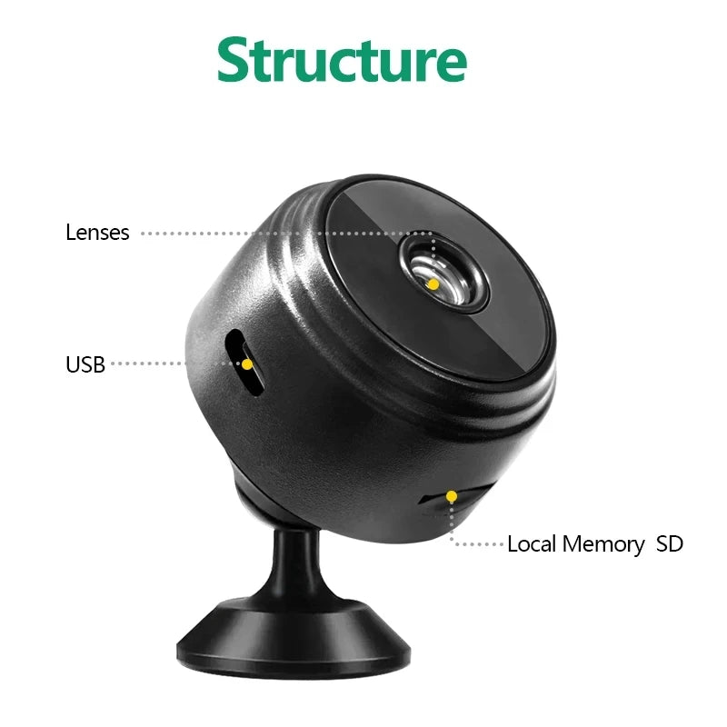 A9 Wifi Smart Home Mini Surveillance Camera