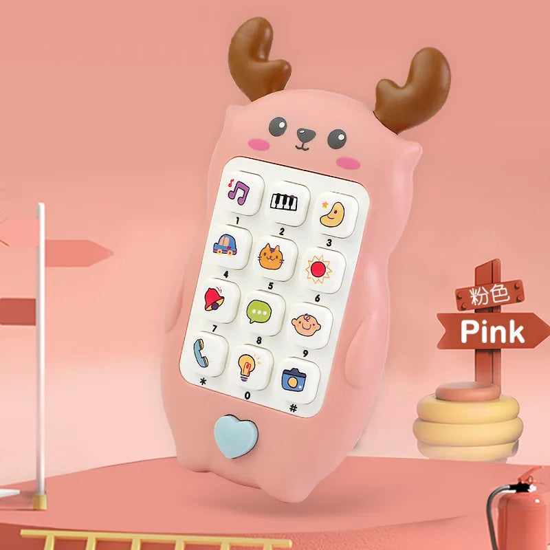 Infant Simulation Phone – Sound & Teether Toy