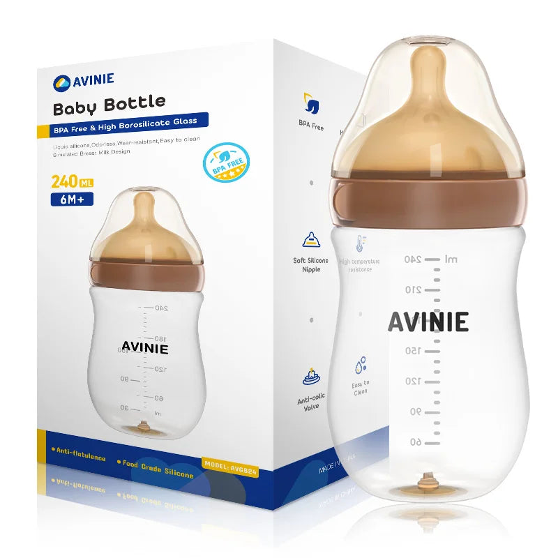 Newborn Baby Bottle – Wide Neck Design
