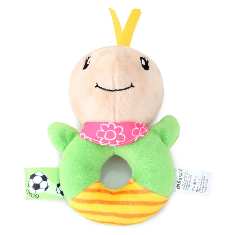 Baby Plush Animal Rattle Toy for Newborn